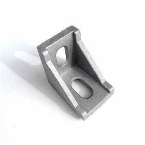 Support triangulaire en aluminium moulé de marque TZHIF, modèle 3030, à 4 trous, épaisseur 4 mm, non traité en surface, standard, pour la vente en gros - Product Image 2