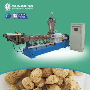 SunPring high moisture meat extruder analogu meat extruded textured vegetable protein machine