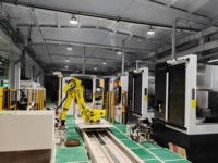 Tour vertical CNC robuste VTC700 WELLON avec commande CNC FANUC, usinage 2 axes, alimentation de barres haute précision