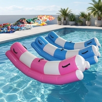 Balançoire aquatique gonflable de haute qualité en PVC, jeu sportif, toboggan aquatique à tube unique, jouets et équipements de baignade amusants