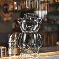 Tasse ours créative Verre à cocktail et à vin pour bar, pub et restaurant pour fêtes et tasses à café pour gobelets à champagne