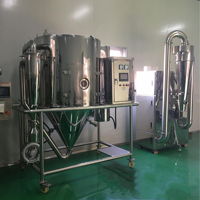 Équipement de séchage par pulvérisation électrique automatique de haute qualité avec roulement pour poudre détergente et qualité alimentaire 380V