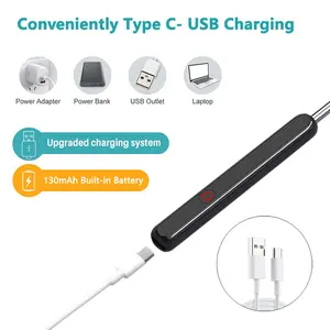 NE3 Ear Cleaner Ear Wax Removal Tool With Camera LED Light Wireless Otoscope Smart Ear Cleaning Kit