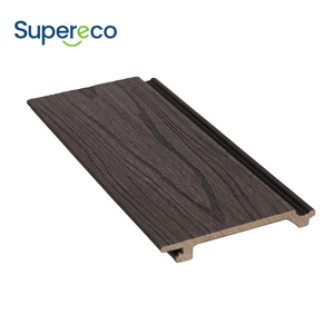 Panel de pared de revestimiento de WPC acanalado de coextrusión a prueba de humedad y fácil limpieza para exteriores - Product Image 5