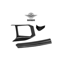 Panneaux de garniture intérieure en fibre de carbone préimprégnée compatibles avec BMW X3 G45 G48 2025+ style OEM 3 pièces avec ruban adhésif 3M