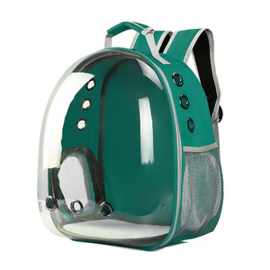 Wholesale Custom Pet Outdoor Portable <b>Backpack</b> Breathable Transparent Space Capsule <b>Cat</b> Travel Carrier Bag - Product Image 2