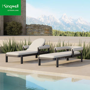 Chaise longue en aluminium durable Offre Spéciale meubles de <span class=keywords><strong>jardin</strong></span> confortables chaise de plage <span class=keywords><strong>piscine</strong></span> Chaise longue coussin extérieur pour <span class=keywords><strong>piscine</strong></span> plage - Product Image 1