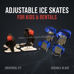 Patins à <span class=keywords><strong>glace</strong></span> pour enfants à double lame en acier inoxydable pour patinoires - Product Image 1