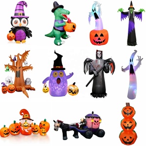 Ourwarm 6FT Zucca di <span class=keywords><strong>Halloween</strong></span> Decorazione da Giardino Del <span class=keywords><strong>Fantasma</strong></span> di <span class=keywords><strong>Halloween</strong></span> Gonfiabile Esterno con Luci Rotanti - Product Image 2