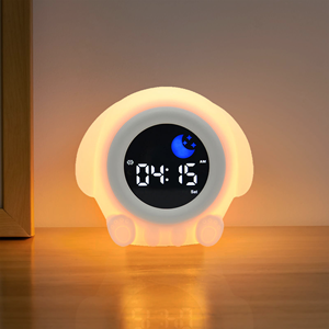 Entrenador de sueño para durmientes pesados Despertadores de iluminación de Amanecer simulado para dormitorios Regalo pensativo para niños y jóvenes - Product Image 1