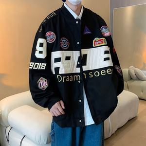 Chaqueta de Invierno para Mujer, Estilo Hip Hop, Oversize, con Estampado de Alta Calidad, Personalizable con Logotipo Frontal, Bordado 3D Tipo Toalla, Sudadera con Capucha de Béisbol - Product Image 6