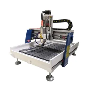 Küçük cnc router 6090 ahşap pcb sondaj makinesi 3 eksen