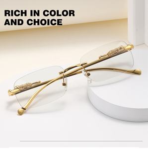 Recién llegado <span class=keywords><strong>de</strong></span> fábrica, <span class=keywords><strong>gafas</strong></span> fotocromáticas antirreflectantes <span class=keywords><strong>de</strong></span> luz azul sin montura <span class=keywords><strong>de</strong></span> lujo <span class=keywords><strong>de</strong></span> alta calidad para hombres y mujeres - Product Image 2