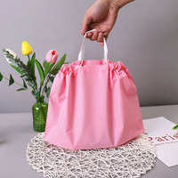 Offre Spéciale – Sacs à Soufflets Latéraux Épais en LDPE Personnalisés et Économiques avec Cordon de Serrage pour l'Emballage de Vêtements, Chaussures, Chaussettes et Fourrures – Vente en Gros