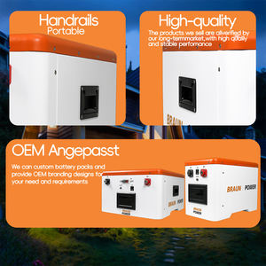 Kit Baterai LiFePO4 24V 12V 300ah 280ah 314ah DIY dengan Kotak 25.6V, BMS Pintar LFP 16S 200A, Energi Surya ESS, Dapat Ditumpuk, Stok <span class=keywords><strong>PL</strong></span> EU - Product Image 5