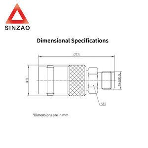 Wayiii DC-4GHz RF đồng trục Adapter <span class=keywords><strong>BNC</strong></span> nữ để SMA Nữ kết nối vi sóng RF thành phần từ một nhà sản xuất - Product Image 6