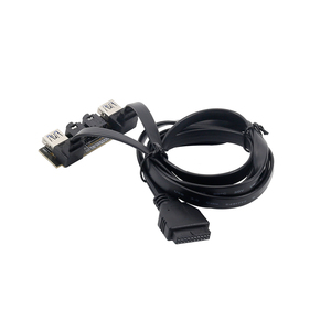 Chassis Dual <strong>USB</strong> <strong>3.0</strong> Front Panel Mounted Extension Cable Audio Input Output IO Board Wire PCB Circuit Board Cabe - Product Image 3