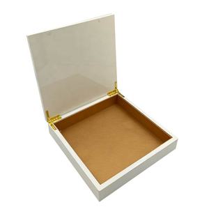 पियानो सफेद लाह खत्म लक्जरी लकड़ी तारीख उपहार बॉक्स रमजान - Product Image 6