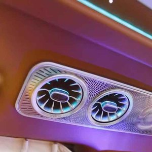 Salida <span class=keywords><strong>de</strong></span> <span class=keywords><strong>Aire</strong></span> para Techo <span class=keywords><strong>de</strong></span> Coche para Mercedes Benz Vito V260, Boquilla <span class=keywords><strong>de</strong></span> Ventilación Decorativa para Techo, Piezas Modificadas <span class=keywords><strong>de</strong></span> Metal ABS - Product Image 6