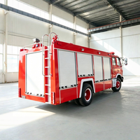 Camion de pompier diesel de sauvetage Dongfeng 4X2 neuf, citerne à eau de 5 tonnes, camion-citerne