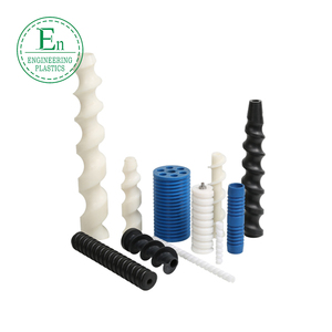 Tornillo sinfín de Rotación inversa de diámetro pequeño mecanizado CNC de grado alimenticio de fabricación personalizada al por mayor para maquinaria alimentaria de plástico - Product Image 3