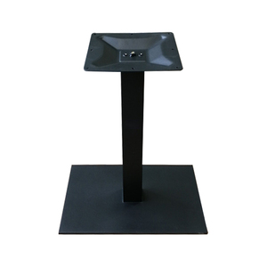 Base de <span class=keywords><strong>table</strong></span> <span class=keywords><strong>rectangulaire</strong></span> en <span class=keywords><strong>fonte</strong></span>, <span class=keywords><strong>pied</strong></span> de <span class=keywords><strong>table</strong></span> en métal plat avec pieds réglables pour <span class=keywords><strong>table</strong></span> de restaurant - Product Image 1