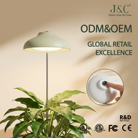 Lampe de culture LED pour plantes, avec minuterie tactile, vert, 5W, spectre complet, hauteur réglable 212-710mm, alimentation USB, Bloom Factory, vente en gros