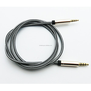 <span class=keywords><strong>สาย</strong></span> PS4 3ft 1เมตรสำหรับรถยนต์, <span class=keywords><strong>สาย</strong></span>สัญญาณเสียง3.5มม. 3ขา <span class=keywords><strong>Aux</strong></span> พร้อมไมโครโฟนกล่องขายปลีก - Product Image 6