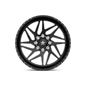 عجلات شاحنات مصقولة بتصميم عائم مقاس 24×14 و26×14 بوصة، 8×6.5 و8×170 و8×180، عجلات مطروقة لسيارات فورد ورام وسييرا وسيلفرادو - Product Image 6