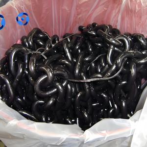 Chaîne de levage en acier G80 standard, chaîne en acier allié robuste G100 soudée noire, 9*27mm, 10*30mm, 12*36mm, 16*48mm - Product Image 2