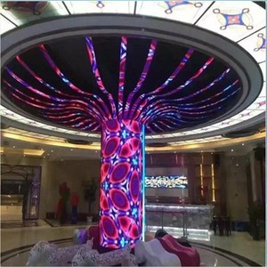 หน้าจอ LED แบบยืดหยุ่น คุณภาพดี แสดงผลแบบนุ่มนวล RGB สีสันสดใส สำหรับร้านค้า รุ่น LLR-4 หน้าจอ LED แบบโมดูลาร์ที่ดีที่สุด หน้าจอ LED แบบยืดหยุ่น - Product Image 1
