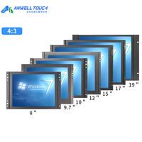 Nouvel écran tactile capacitif LCD de qualité industrielle à cadre ouvert de 15,6 pouces, 1000 nits, avec résolution 1920x1080, intégré pour une utilisation en extérieur