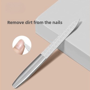<span class=keywords><strong>Lima</strong></span> <span class=keywords><strong>de</strong></span> <span class=keywords><strong>Uñas</strong></span> <span class=keywords><strong>de</strong></span> Acero Inoxidable <span class=keywords><strong>de</strong></span> Doble Cara con Acabado Pulido y Lijado <span class=keywords><strong>de</strong></span> Doble Cara para Modelado <span class=keywords><strong>de</strong></span> <span class=keywords><strong>Uñas</strong></span> MJ011 - Product Image 4