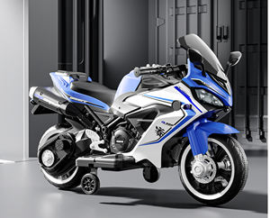 Motocicletas de juguete para montar eléctricas unisex para niños de 2 a 7 años alimentadas por batería con control remoto y asientos dobles - Product Image 4