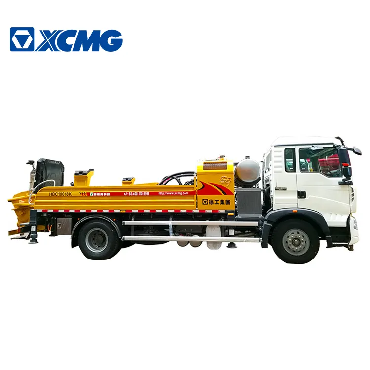 XCMG Official HBC10018K Used Truck mounted Concrete Line Pump for sale