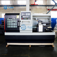 Tour CNC à lit monobloc CK6140 pour composants de connecteurs et adaptateurs d'instruments – Usinage stable