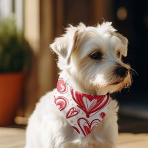 Premium Quality Double Layer Reversible Pet Kerchief Neck Warmer Triangle <b>Bibs</b> Scarf Dog Bandana Custom Print Quick Shipping - Product Image 2