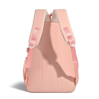 Sac à dos grande capacité pour filles, écoles primaires/secondaires (CP-CM2), avec fermeture éclair et boucle, design respirant, motif rayé