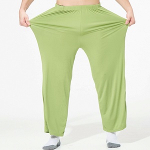 Pantalones de Verano para Hombre, Delgados, Talla Grande, Elásticos, Sueltos, Casuales, de Pierna Ancha, para el Hogar, Antimosquitos - Product Image 3