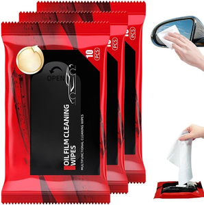 Toallitas para Autos Hechas en China a Bajo Precio, Suministro de Fábrica, Toallitas de Limpieza para Tablero de Auto de la Mejor Calidad en Empaque Flow Pack - Product Image 1