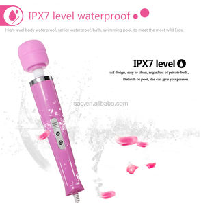 Socknove Super potente grande elettrico in Silicone con testa G Spot masturbatore massaggiatore giocattoli sessuali bacchetta vibratori per femmina - Product Image 6