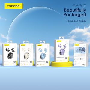Écouteurs stéréo à conduction osseuse Foneng BL156 à oreille ouverte avec écran LCD numérique, crochet d'oreille, étanche IPX4, BT V5.4, batterie 500 mAh - Product Image 6