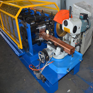 Machine automatique de formage à froid pour gouttières et descentes d'eau, machine de profilage à froid pour tuyaux de pluie - Product Image 6