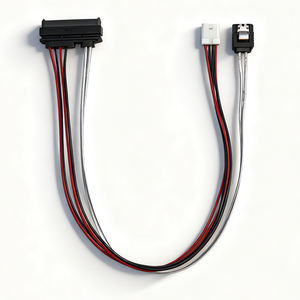 Câble d'alimentation et de données SATA 22 broches vers SATA 7 broches et Floppy 4 broches, câble d'alimentation et de données informatiques haute vitesse - Product Image 1