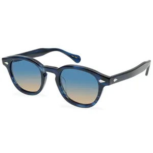 Classic Retro Polarized Women Sunglasses New Colors Acetate Handmade Men Sun Glasses
