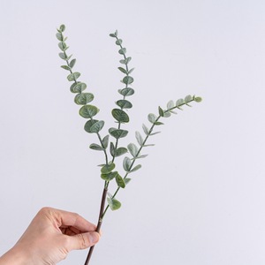 CallaFloral Artificial <b>Eucalyptus</b> Plant Single <b>Branch</b> Green Plastic Indoor Decor Wedding Craft INS Style - Product Image 3