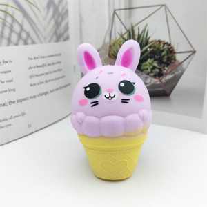 Squeezing Rabbit Ice Cream, Pinching Fun <b>Flour</b>, Relieving Stress, Ventilating Children's Toys, Stress Relieving Tool - Product Image 2