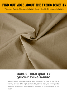 Camicia Casual da Uomo HAN WILD Tinta Unita, Impermeabile e Traspirante, Manica Lunga per Attività all'Aperto - Product Image 4