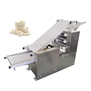 Skin Making Dumpling Dough Wrapper Machine / Ravioli Dough Sheeter / Samosa Patti Sheet Making Machine