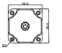 Capteur sans fil triaxial de température et de vibration Zigbee SKA WS21M avec fonctions acoustiques